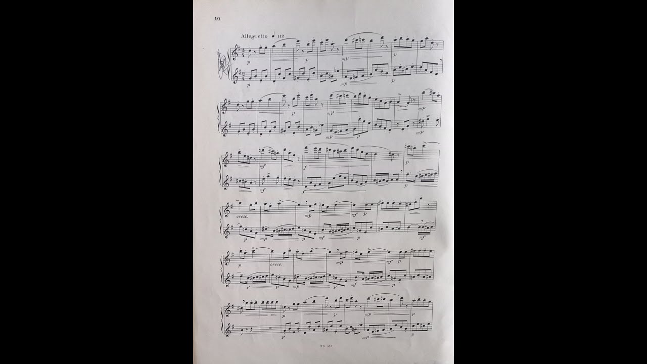 Louis Hugues La Scuola del Flauto Op. 51 I Grado n.5