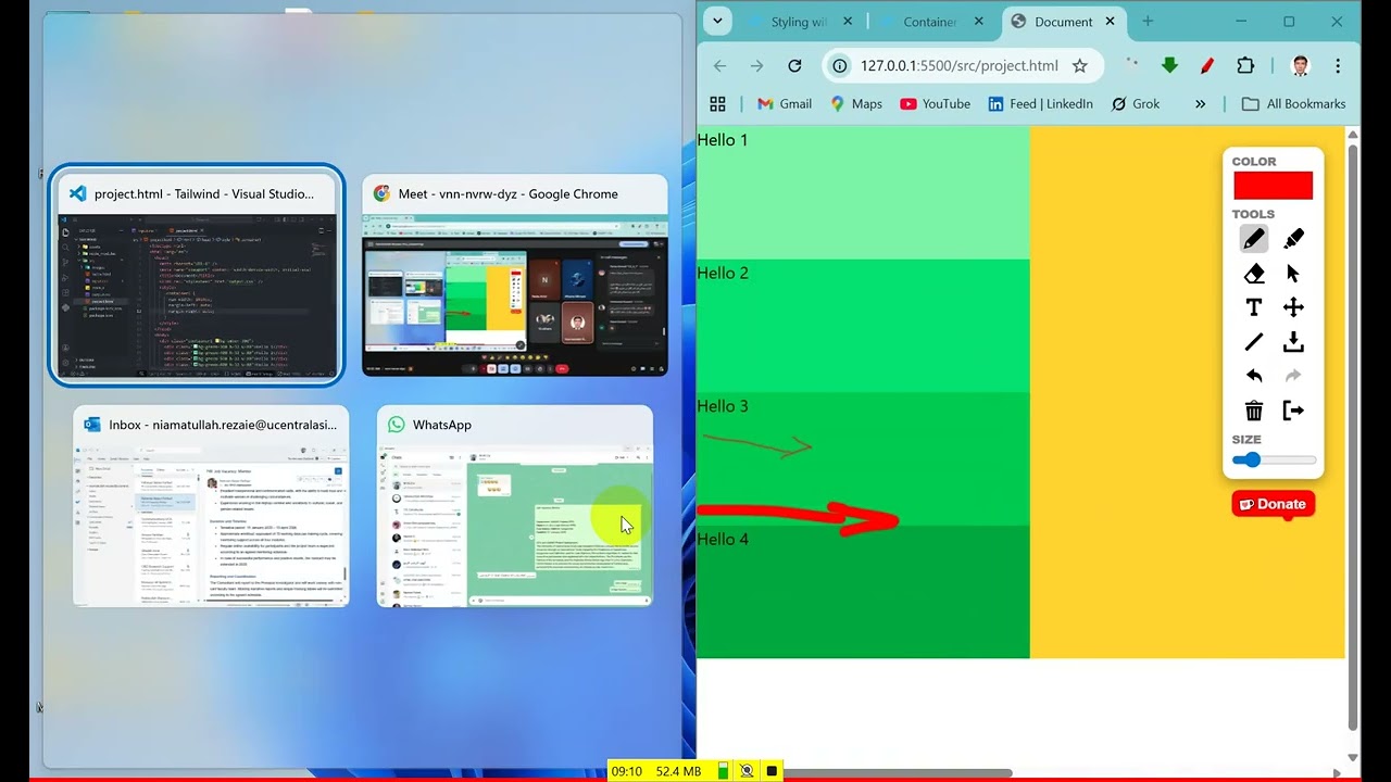 Tailwind CSS v4: Container, Display & Customization with @layer and @theme (Part 10)