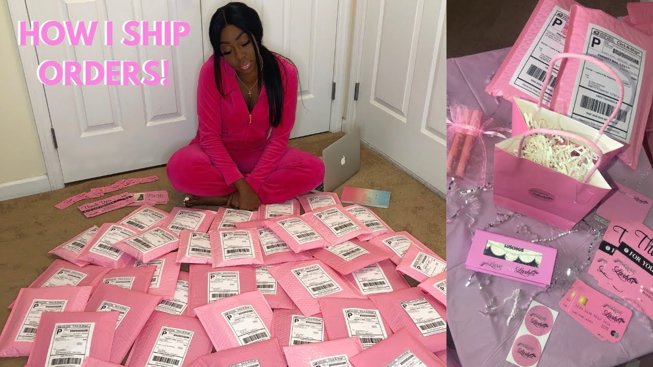 HOW I PACKAGE & SHIP MY ORDERS! BUSINESS 101