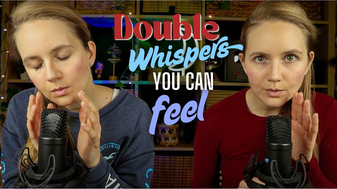 ASMR Double Twin Whispers You Can FEEL in Your Ears 🤯