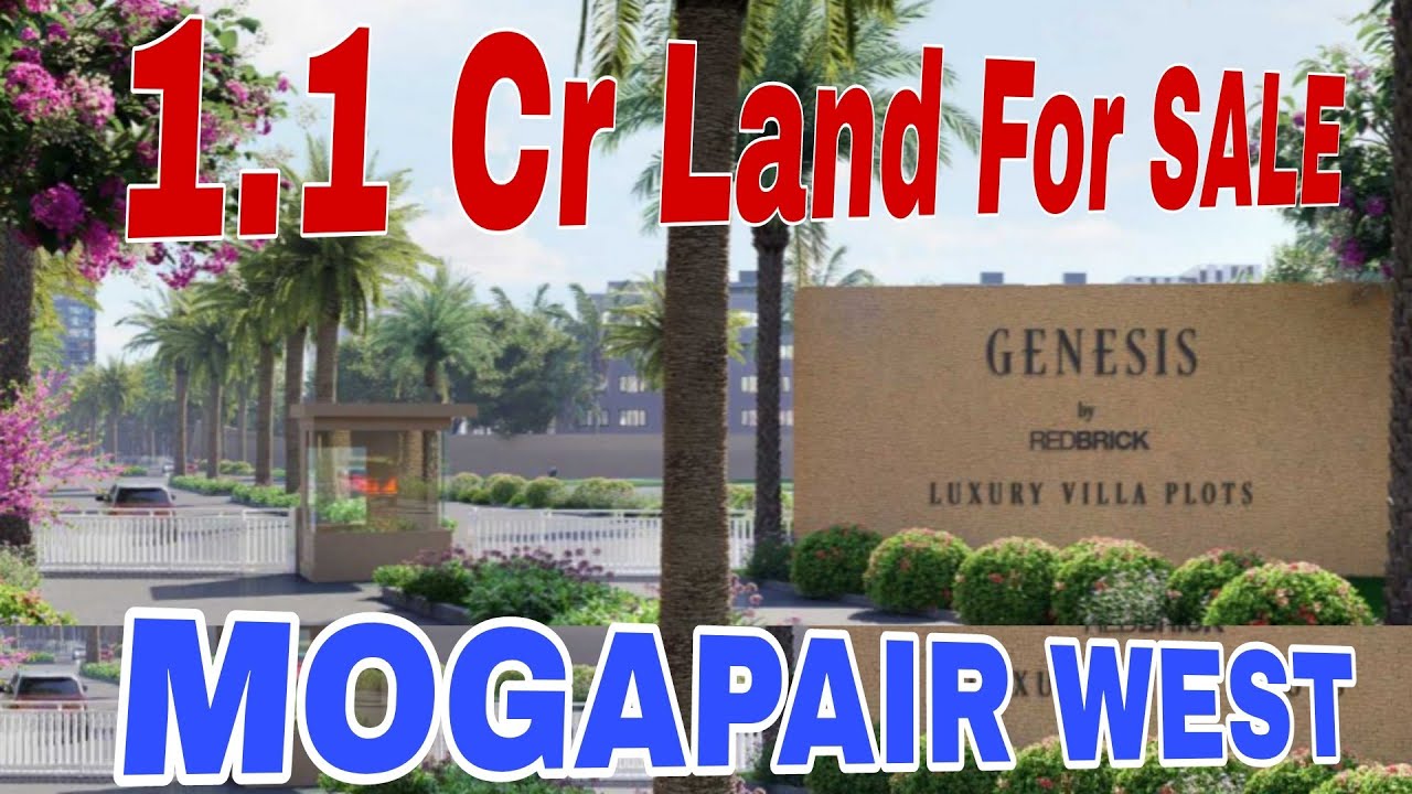 Mogappair land for sale | Red Brick Genesis | Starting from 1.1 Crs