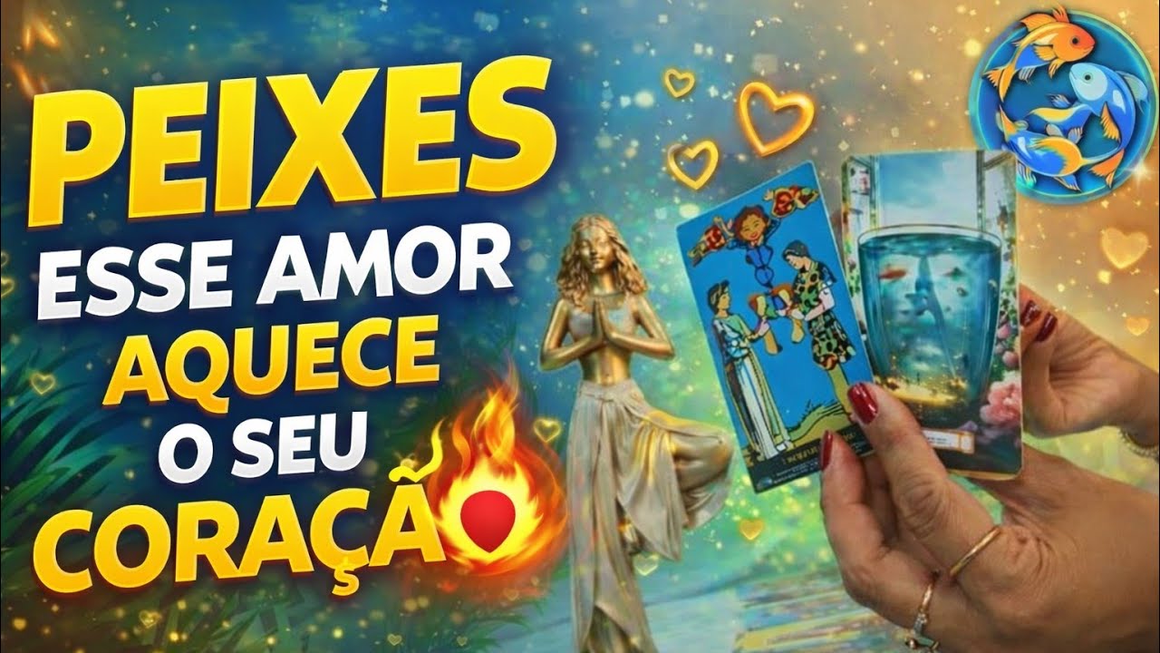 ❤️ PEIXES ❤️ UMA AMOR QUE FLUI E AQUECE O CORAÇÃO.
