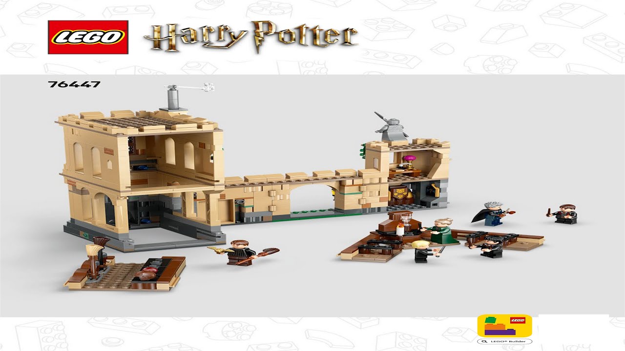 LEGO instructions - Harry Potter ™ - 76447 - Hogwarts™ Castle Flying Lessons