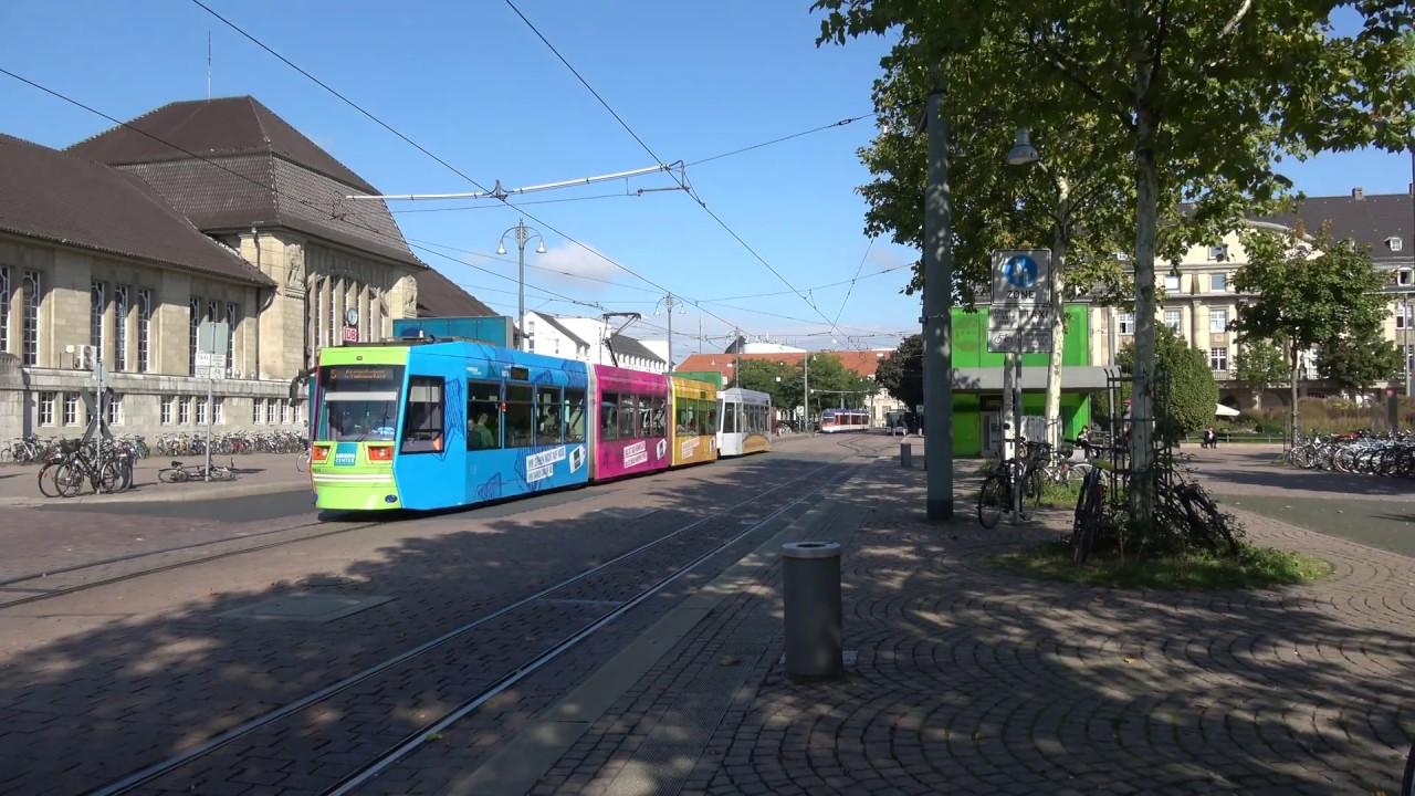 Straßenbahn & bus Darmstadt | HEAG LHB/Adtranz ST13 & Alstom/Bombardier ST14 |  25 september 2017