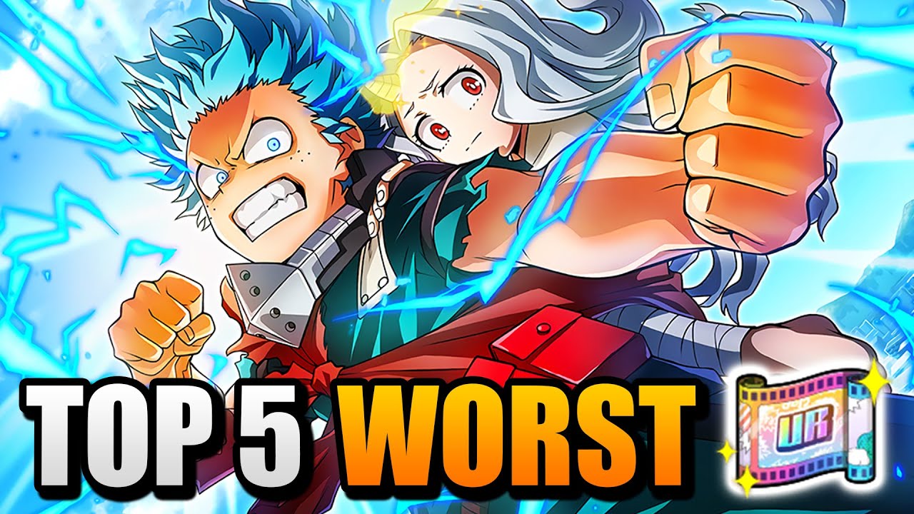 Top 5 Worst UR Memories (My Hero Ultra Impact)