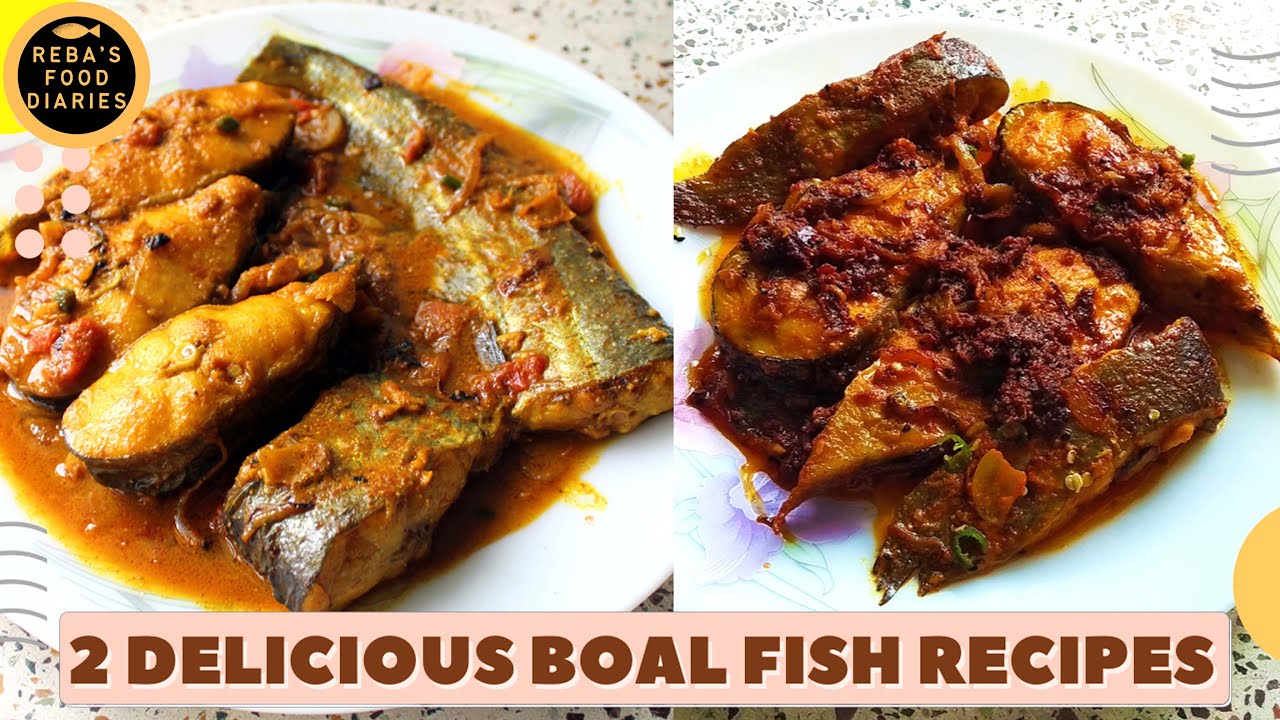 &lsquo;2 DELICIOUS BOAL FISH RECIPES&rsquo; | Boal fish curry with coconut | Boal Fish Roast | MUST WATCH!