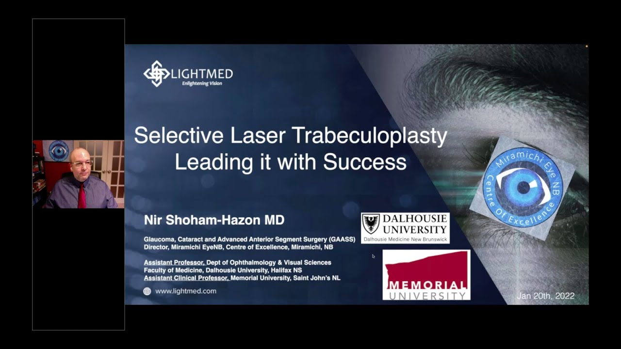 LIGHTMED Webinar: Selective Laser Trabeculoplasty (SLT) - Leading It With Success