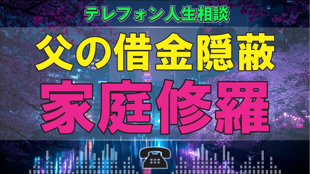 【テレフォン人生相談】嫁入りの日に家庭崩壊! 父の「金の闇」と母の激怒