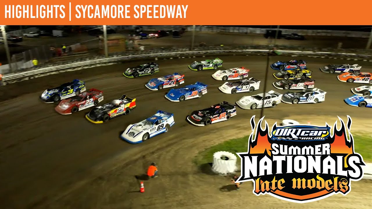 DIRTcar Summer Nationals Late Models | Sycamore Speedway| June 15, 2025 | HIGHLIGHTS