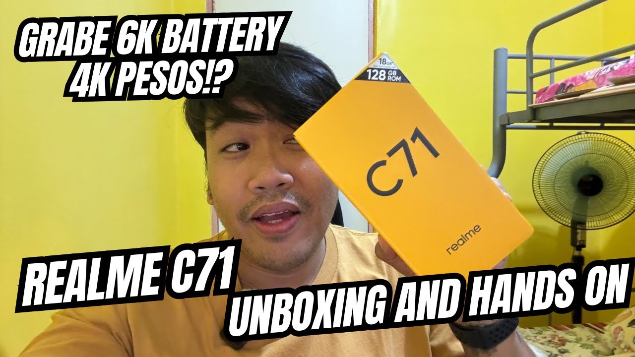 realme C71 UNBOXING AND HANDS ON: GRABE SOBRA MURA LANG NITONG PHONE NA TO MAY SOLID SPECS PA!