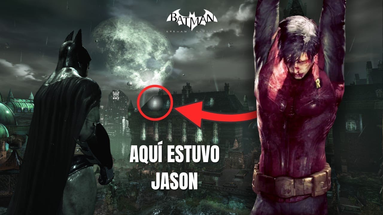 ACÁ ESTUVO JASON TODD en BATMAN ARKHAM ASYLUM | EXPLICACIÓN 