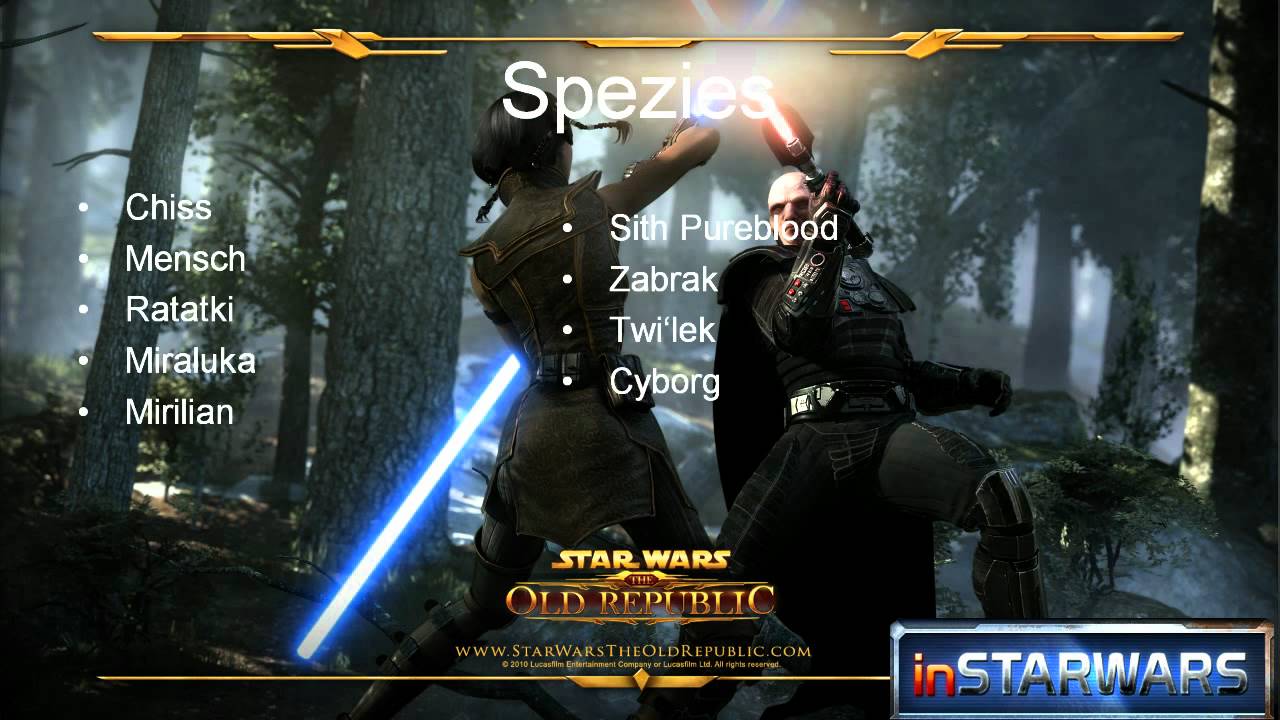 SWTOR Einsteigerfragen: Fraktionswahl HD
