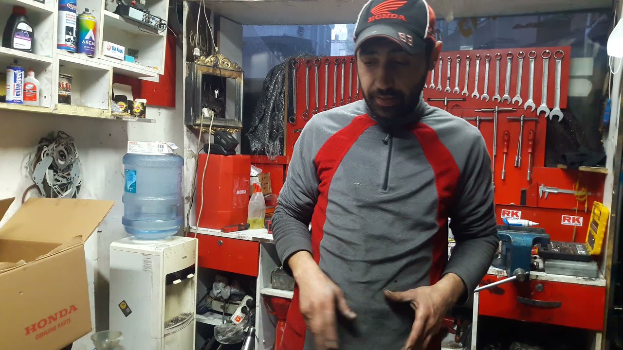 Honda pcx 125 revize islemi part#1# motor toplama