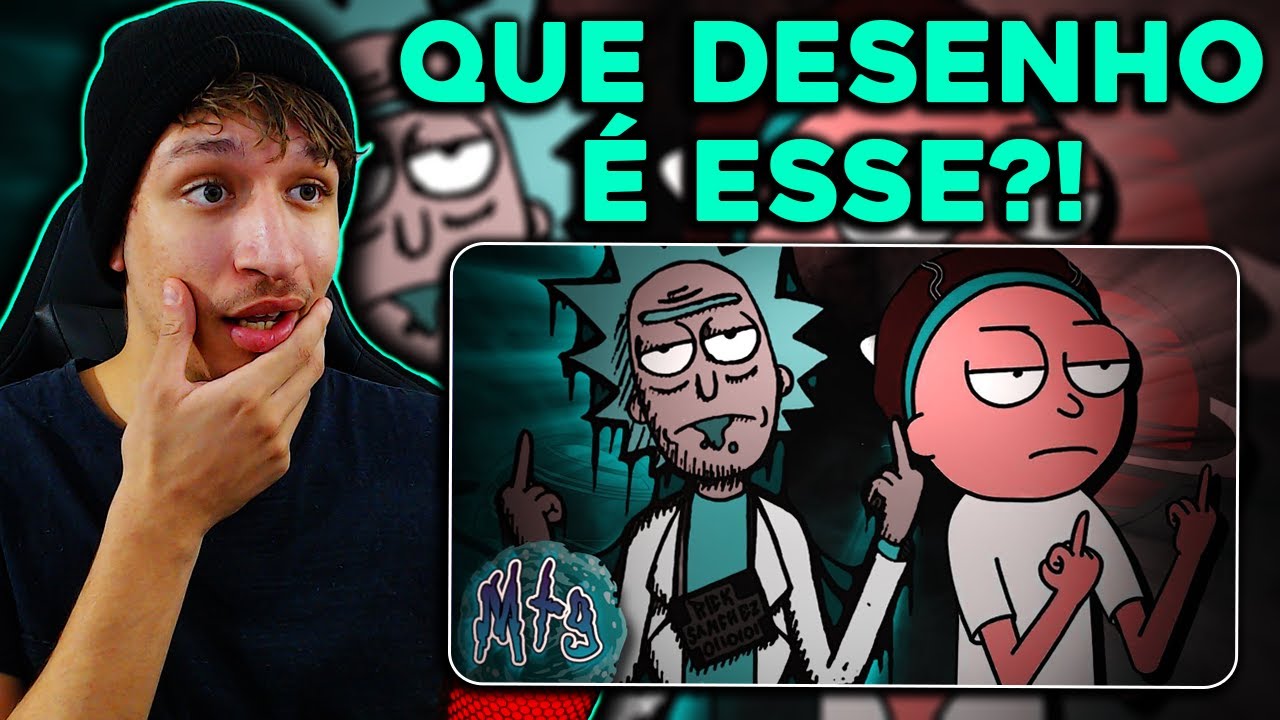 (ESSE DESENHO É BOM?) REAGINDO A 10 MINUTOS DE MITAGENS EM RICK AND MORTY