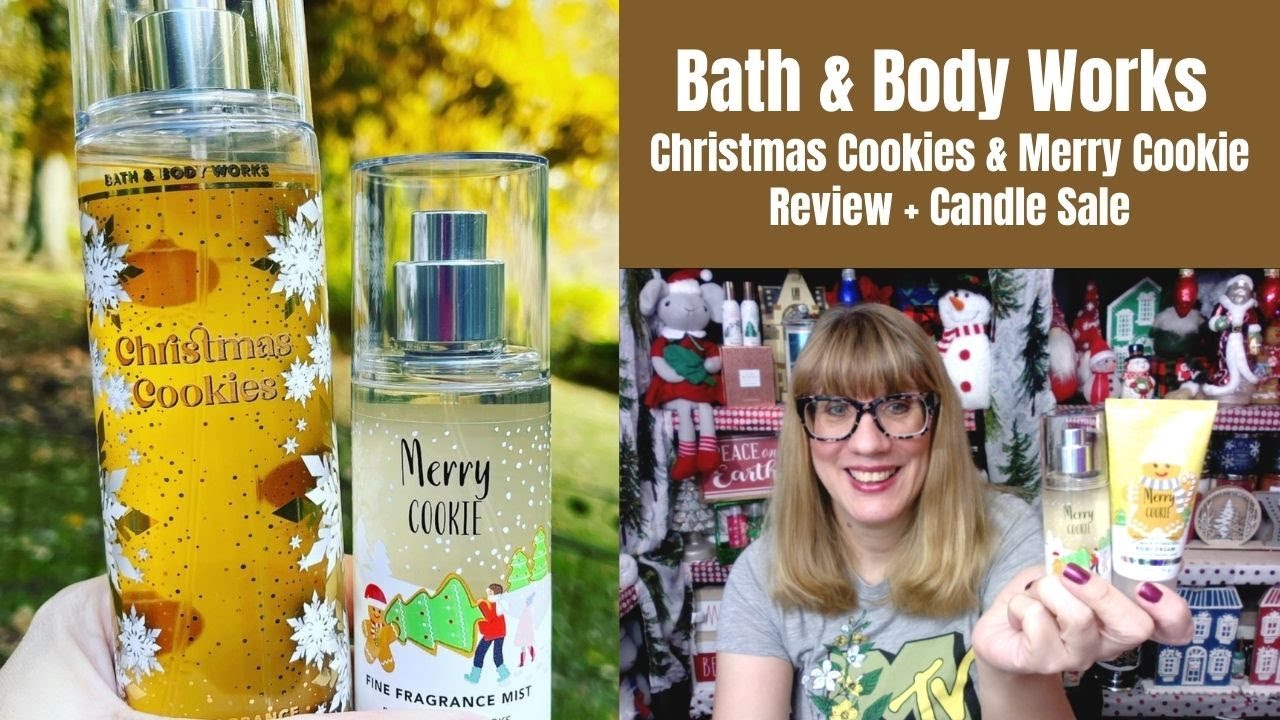 Bath & Body Works Christmas Cookies & Merry Cookie Review + Candle Sale