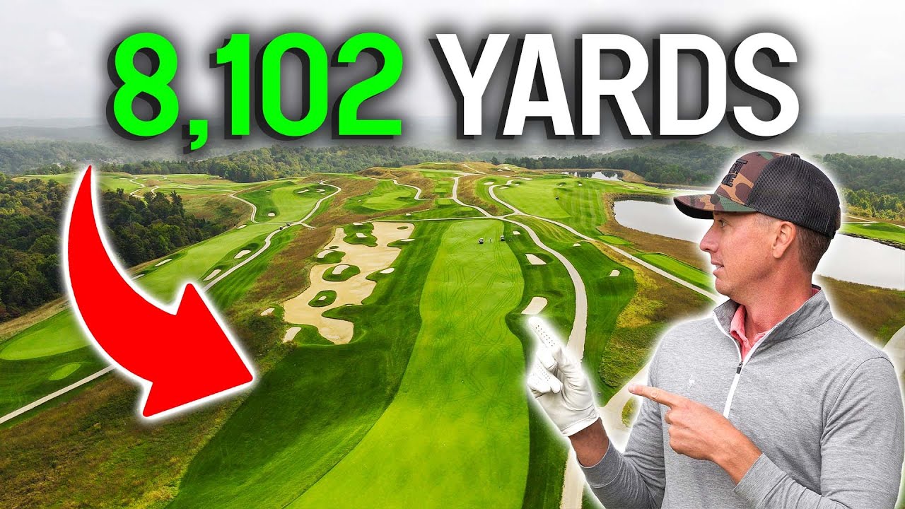 LONGEST Golf Course In The World? | Part 1 | Golfing At Pete Dye In French Lick