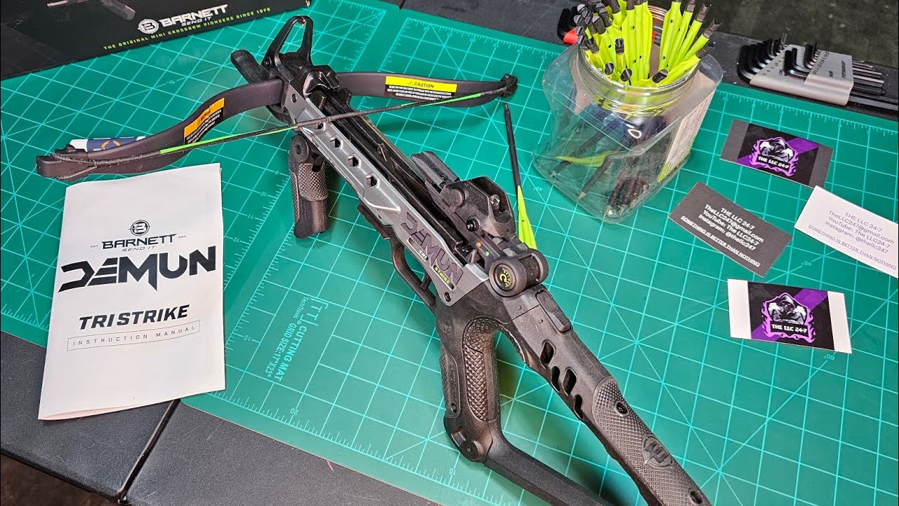 Barnett Demun Tri Strike Crossbow: My Thoughts  After Shooting