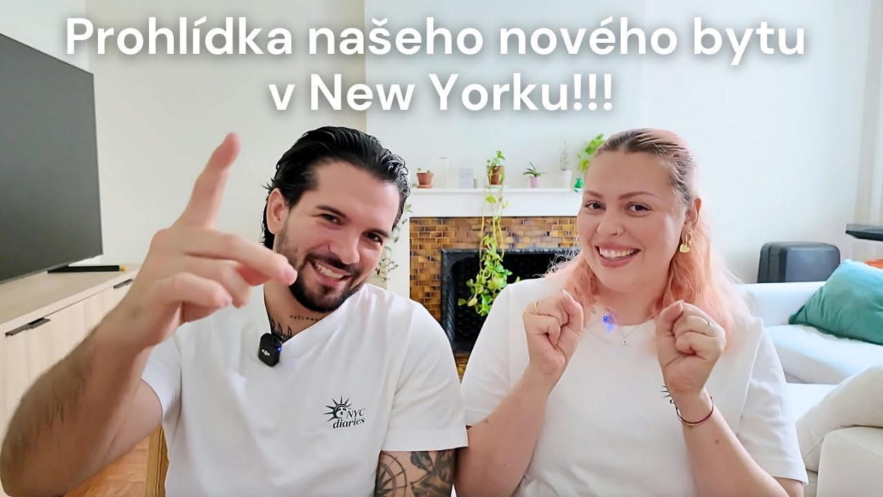 PROHLÍDKA NAŠEHO NOVÉHO BYTU V NEW YORKU | NYC diaries
