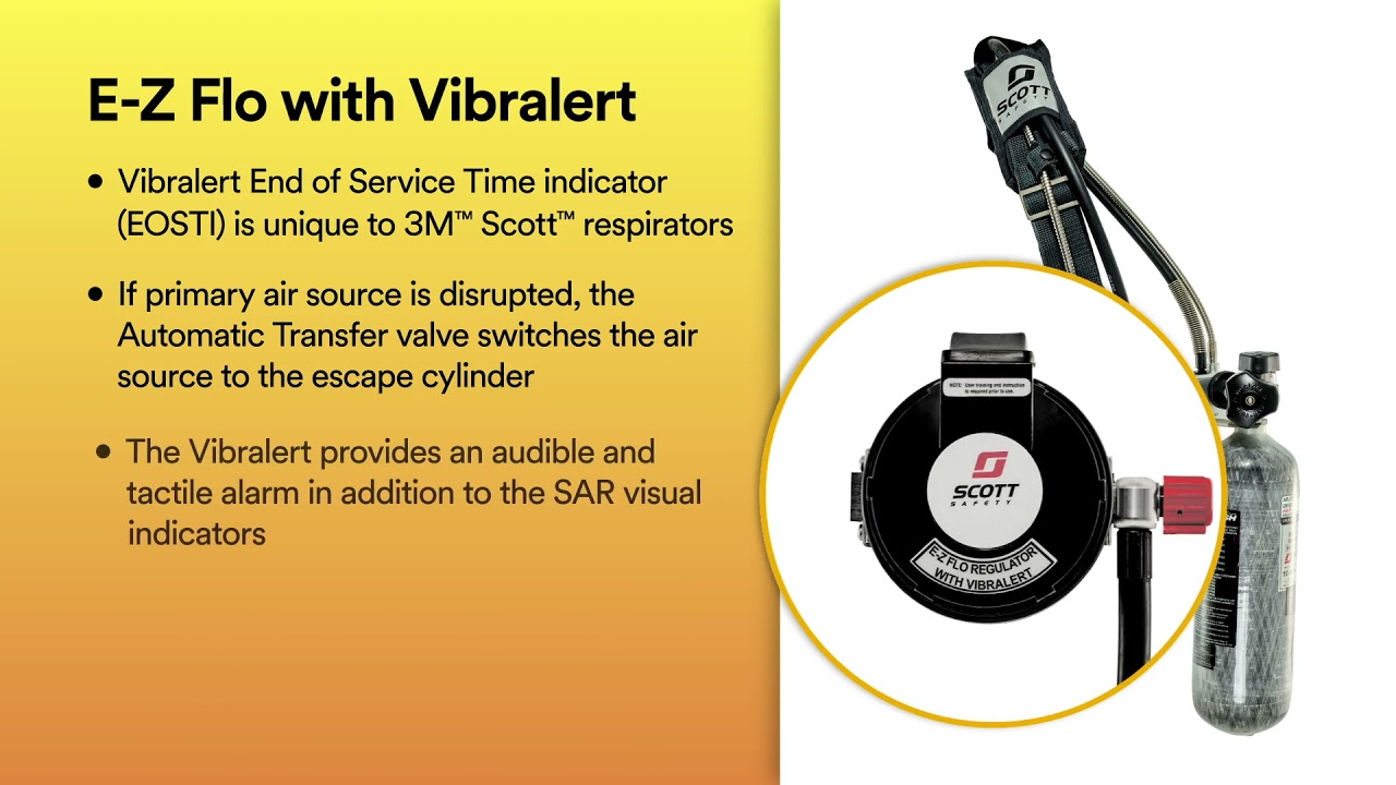 3M™ Scott™ Ska-Pak AT Supplied Air Respirator - Features & Benefits Video