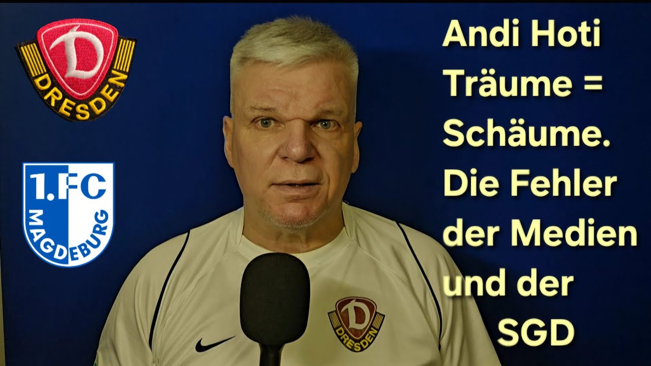 Dynamo Dresden | 1. FC Magdeburg: Andi Hoti – ich nenne Ross und Reiter mit Aufnahmen in Wort & Bild