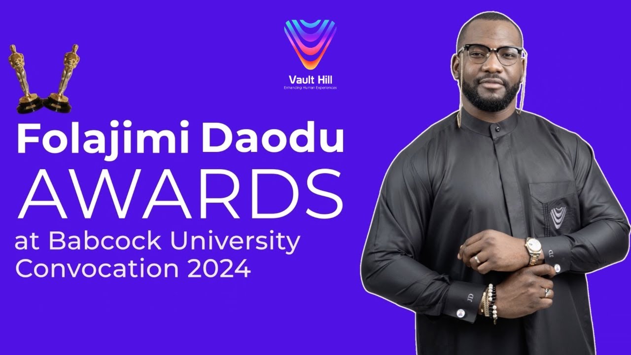Folajimi Daodu Awards at Babcock University Convocation 2024