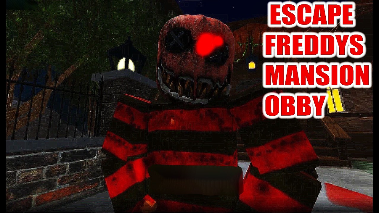Roblox -ESCAPE FREDDY'S MANSION OBBY! (NEW)Gameplay Walkthrough