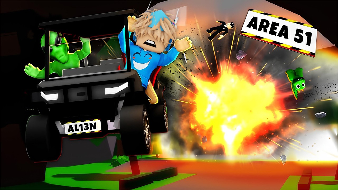 چوینە خەتەرترین شوێنی برۆکاڤن ئێریا 51😱 Roblox Chirok I