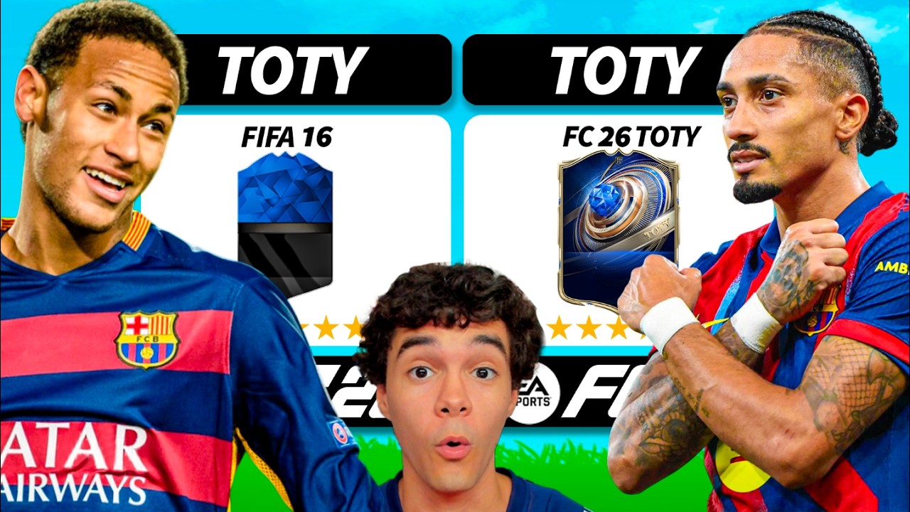 ¡TOTY FIFA 16 vs TOTY FC 26!