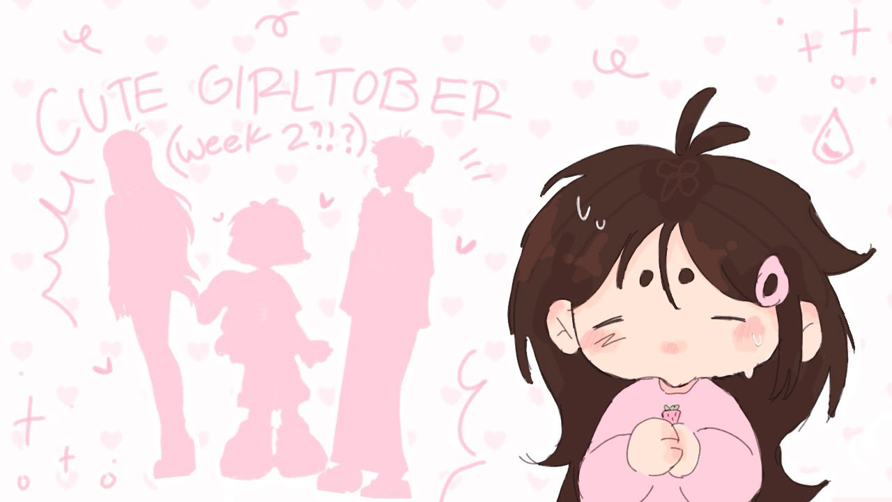 week two of cute girltober ?!(super late😍🎀)