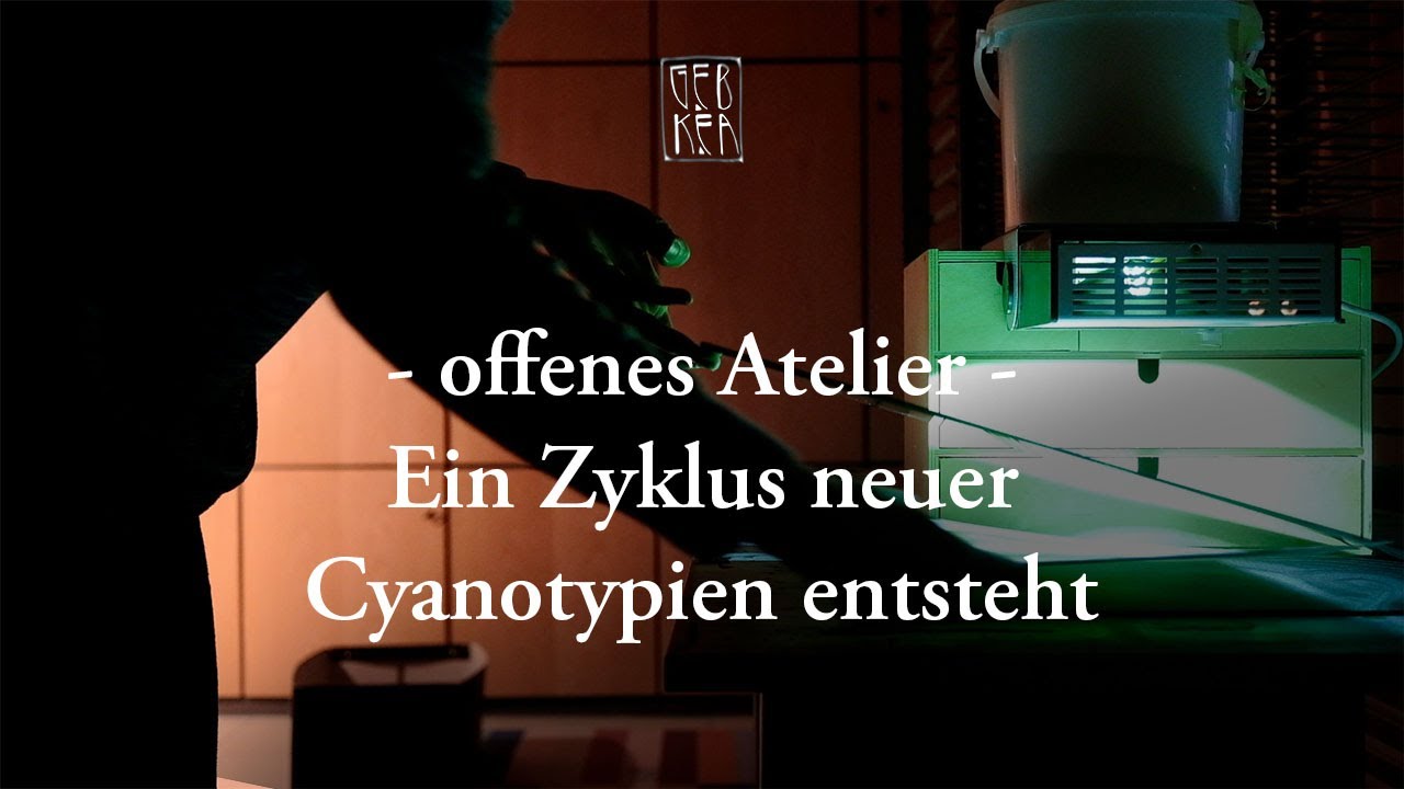offenes Atelier - Entstehung eines Cyanotypie Zyklus | studioview