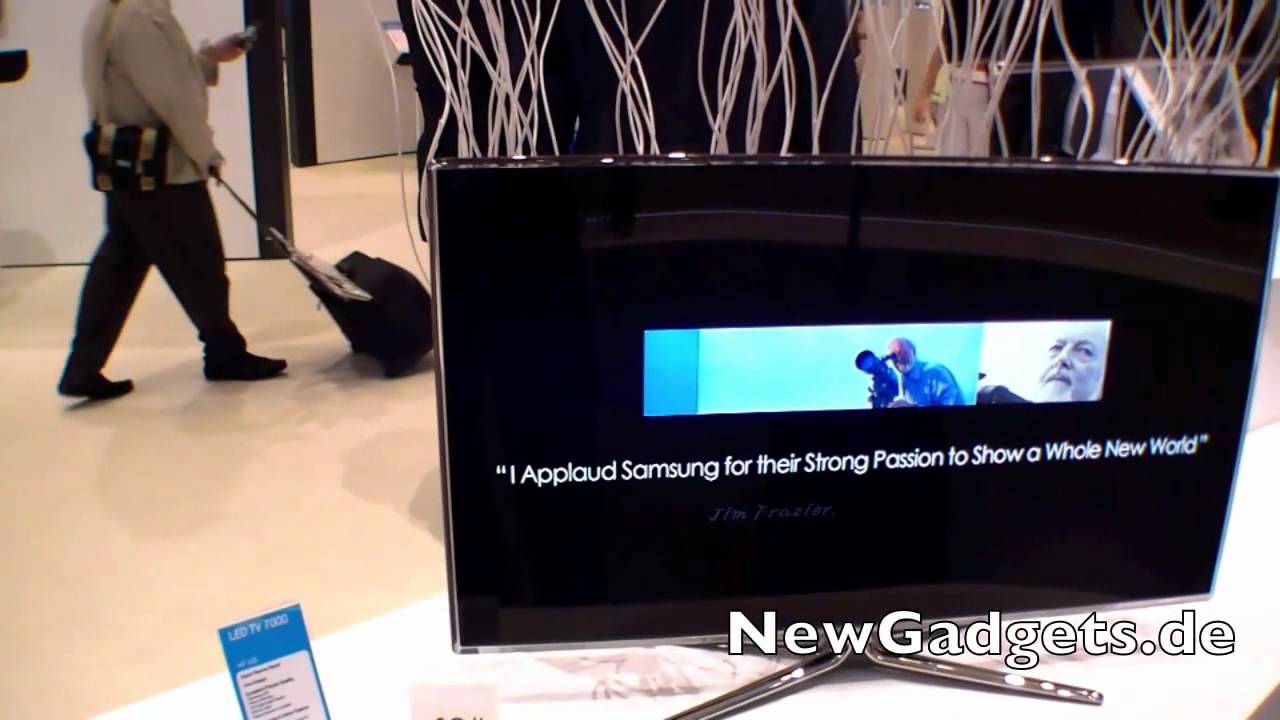 First Hands On of the Samsung LED TV 7000 Series at IFA 2011