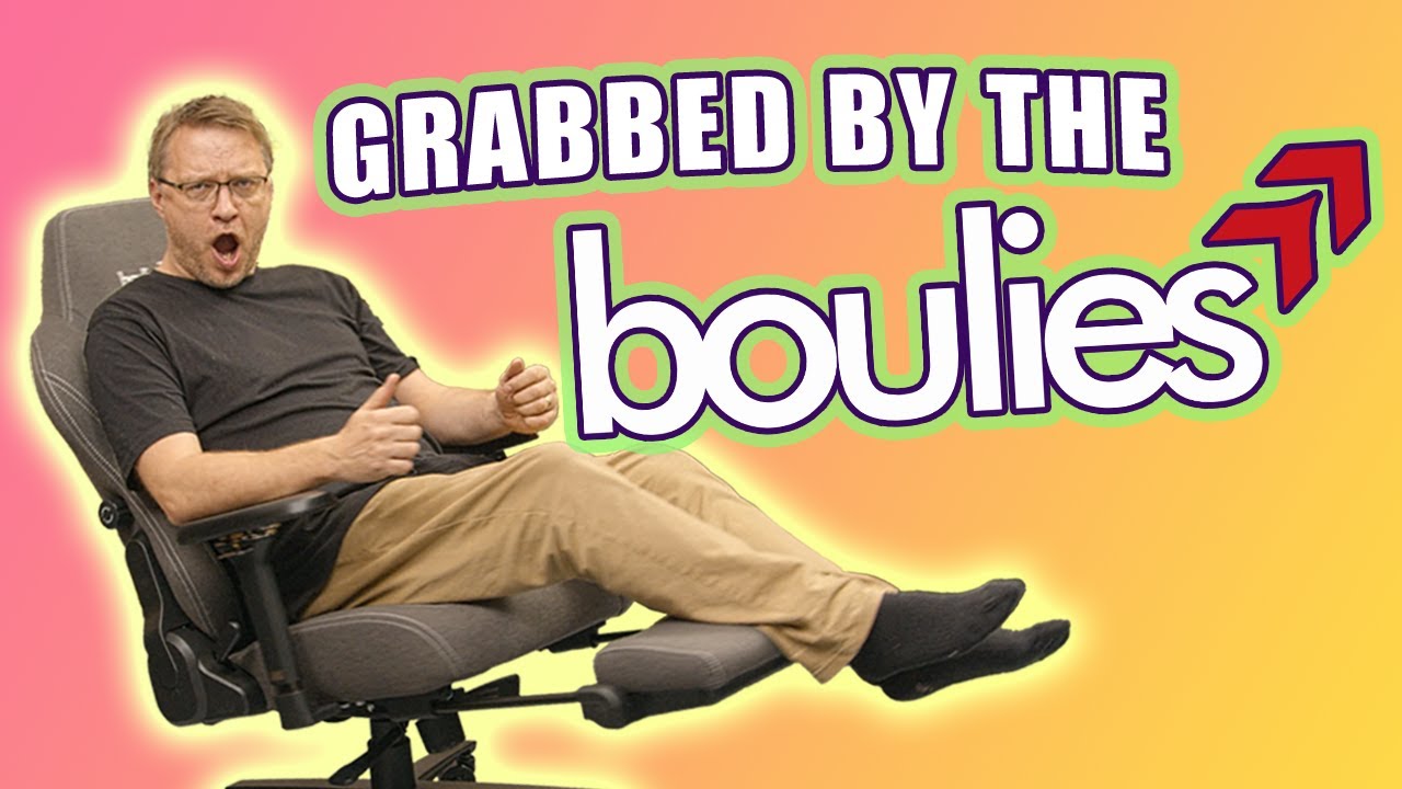 Grabbed by the Boulies - The Master Rex Chair! Build fun & honest opinion! (Yes, I mess up.)