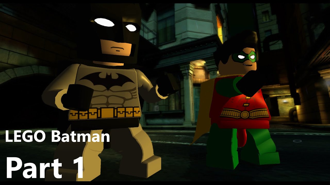 LEGO BATMAN Walkthrough Gameplay (Hero+Villain Missions) No Commentary - Part 1
