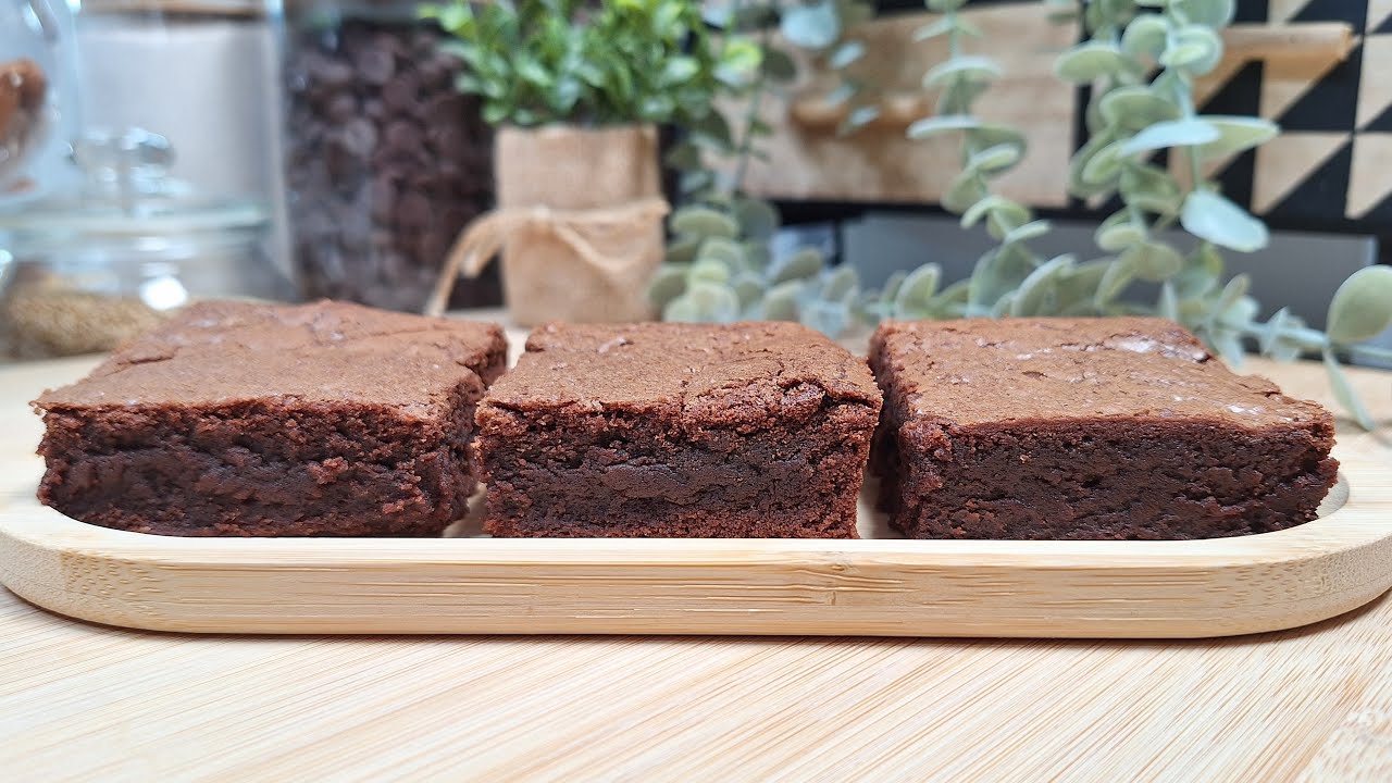 Brownie - La vraie recette du brownie américain fondant et fudgy 😋