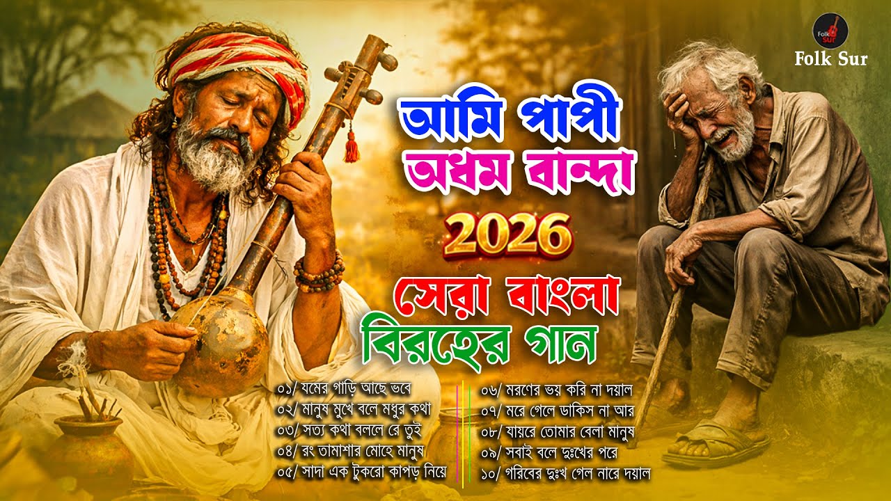 সেরা বাংলা ফোক মিক্স ২০২৬Best of Bengali Folk Songs Collection  Bangla Folk Songs Nonstop Folk Sur