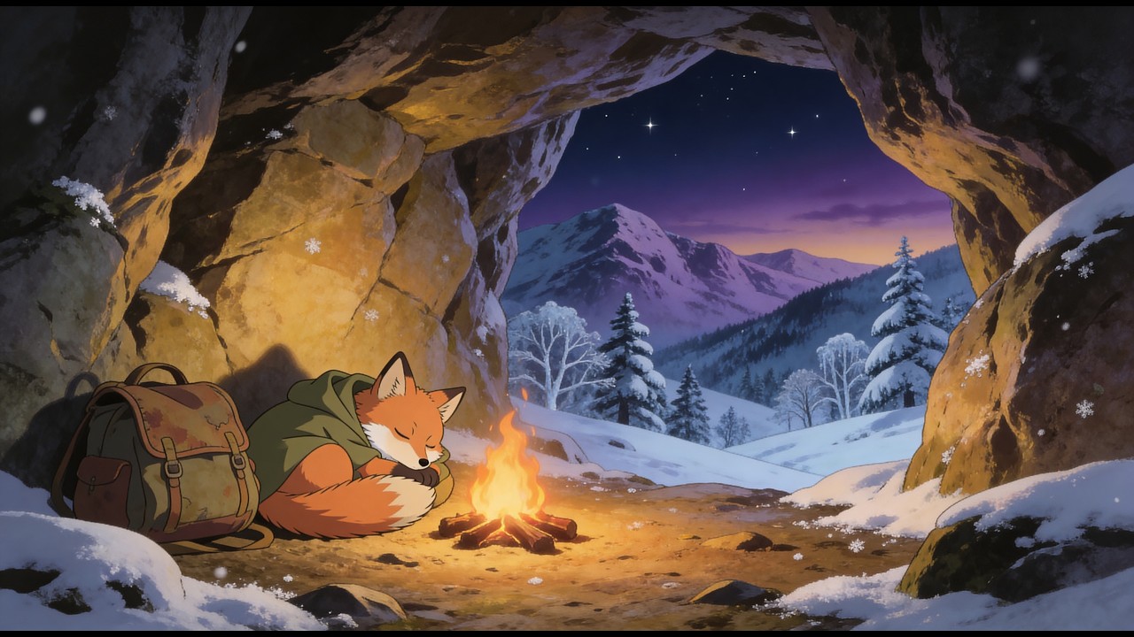 Shelter from the Storm | 3 Hours Peaceful Ambient Music to Sleep & Find Warmth