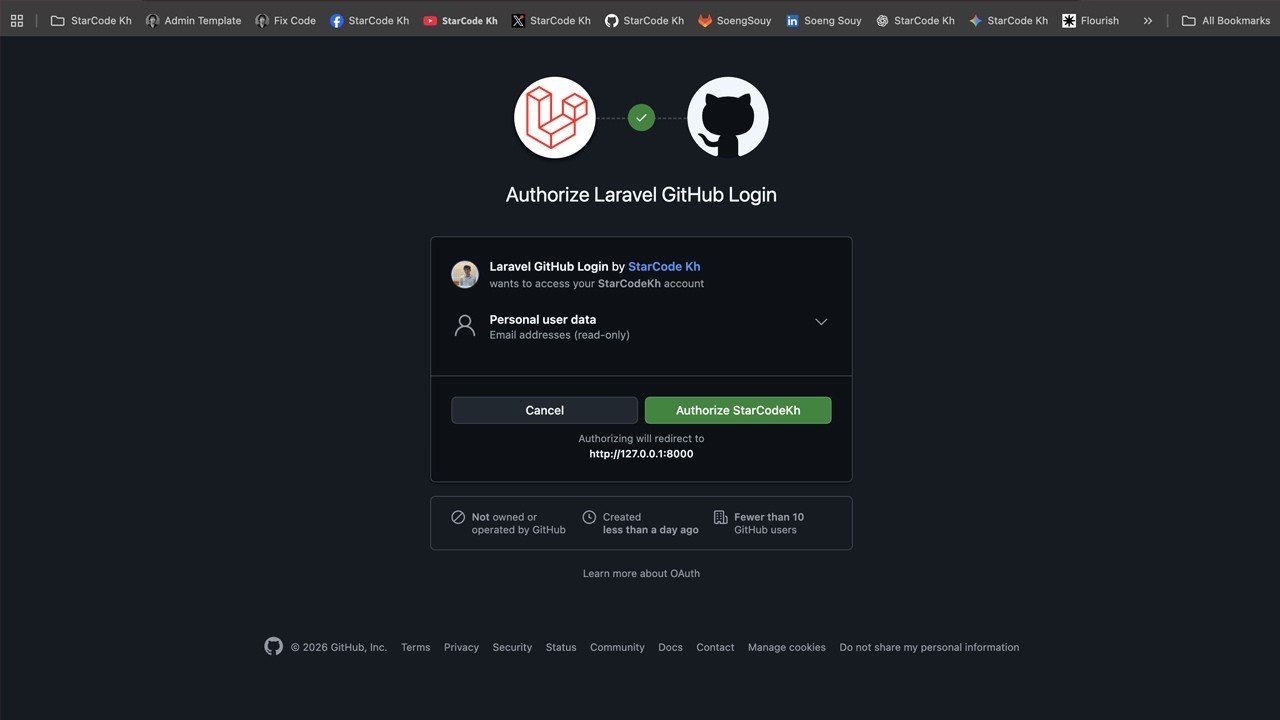 Войти через GitHub в Laravel 12 за 14 минут!