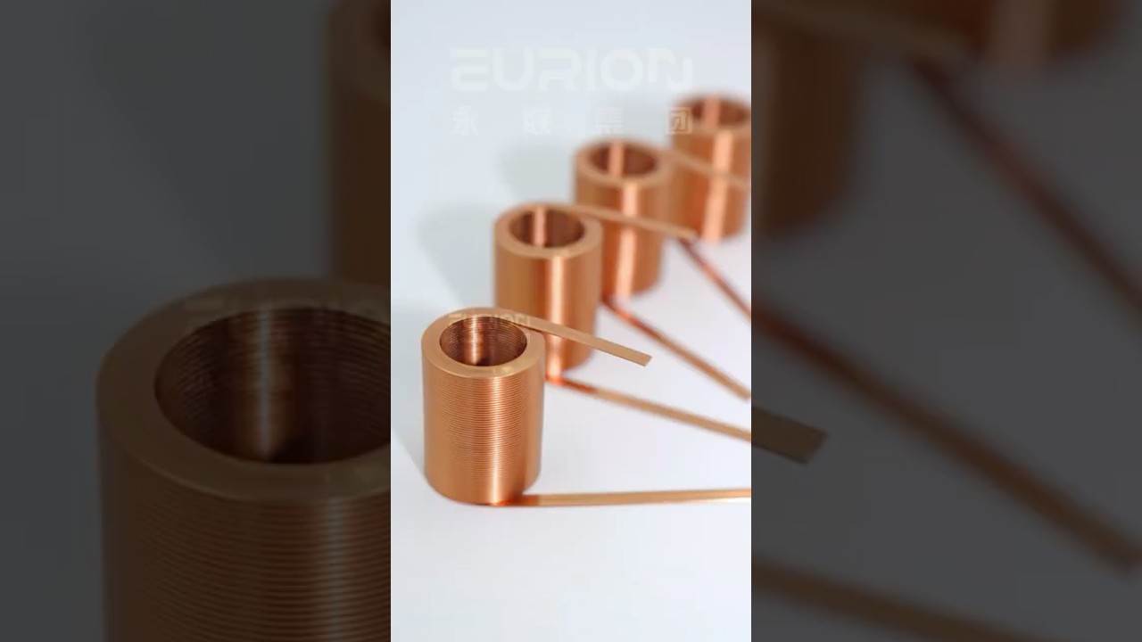 Can You Wind Hollow Flat Copper Coils This Fast? ⚡ | EC-850 Edgewise Winding Machine