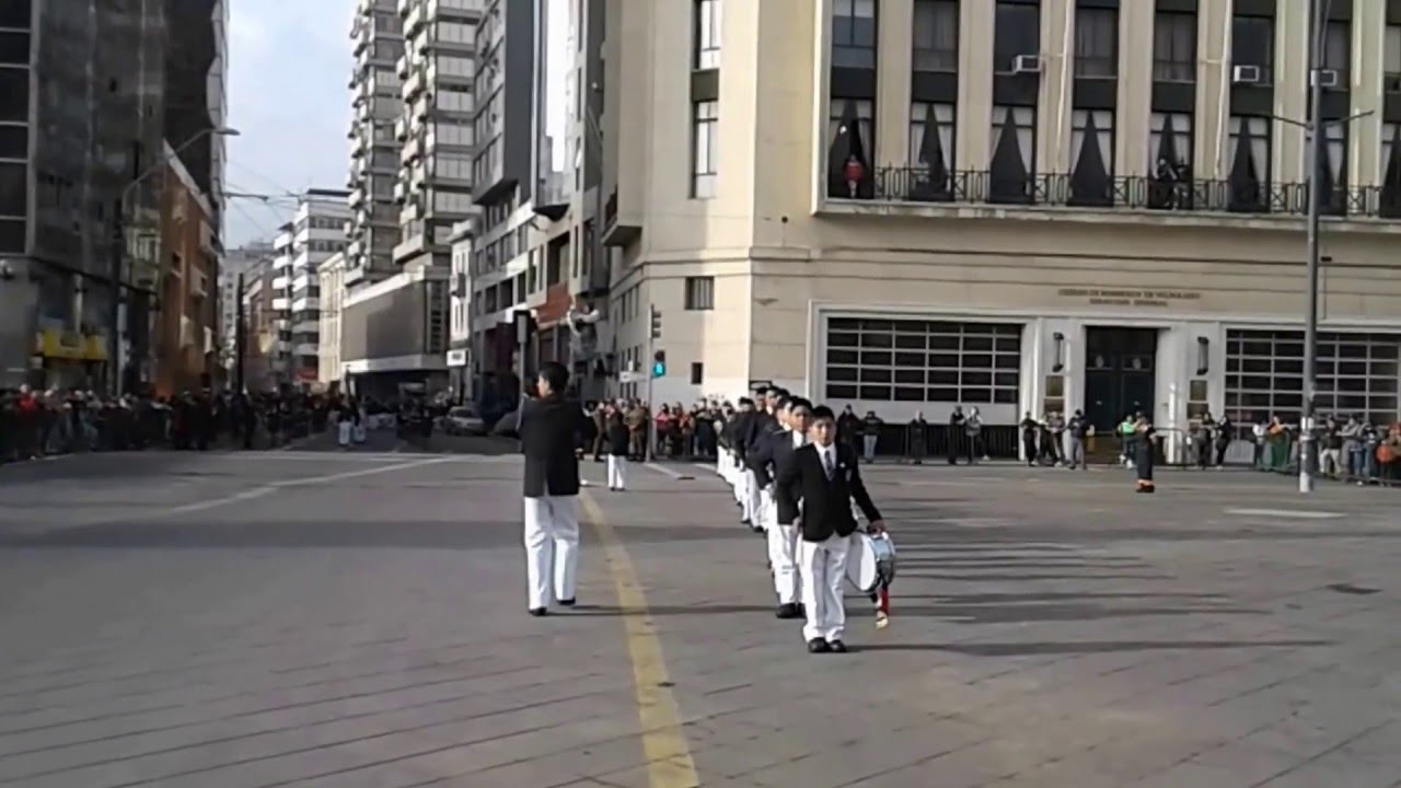DESFILE  BANDA ESCUELA  GRECIA 2016