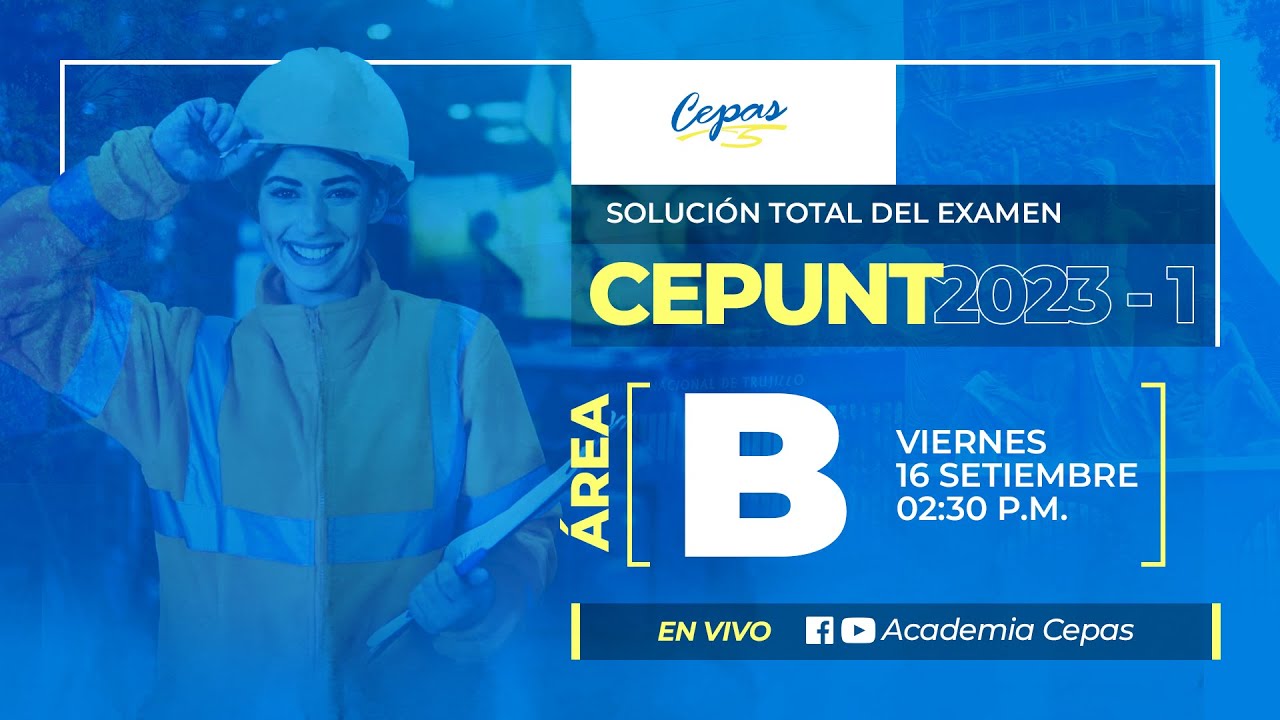 ✅Solucionario examen de admisión UNT 2023 - I | modalidad CEPUNT | área B