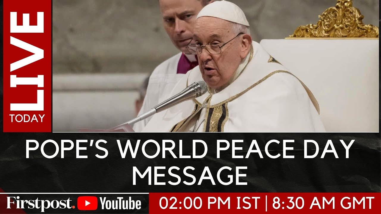 LIVE: Pope Francis Leads Mass to Mark the World Day of Peace