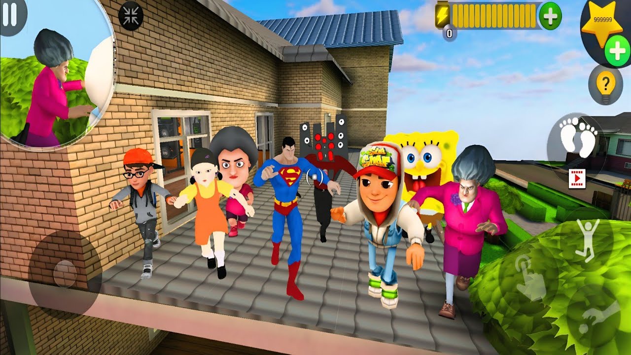 Scary Teacher 3D Special Team New Characters Prank Miss T All Day!