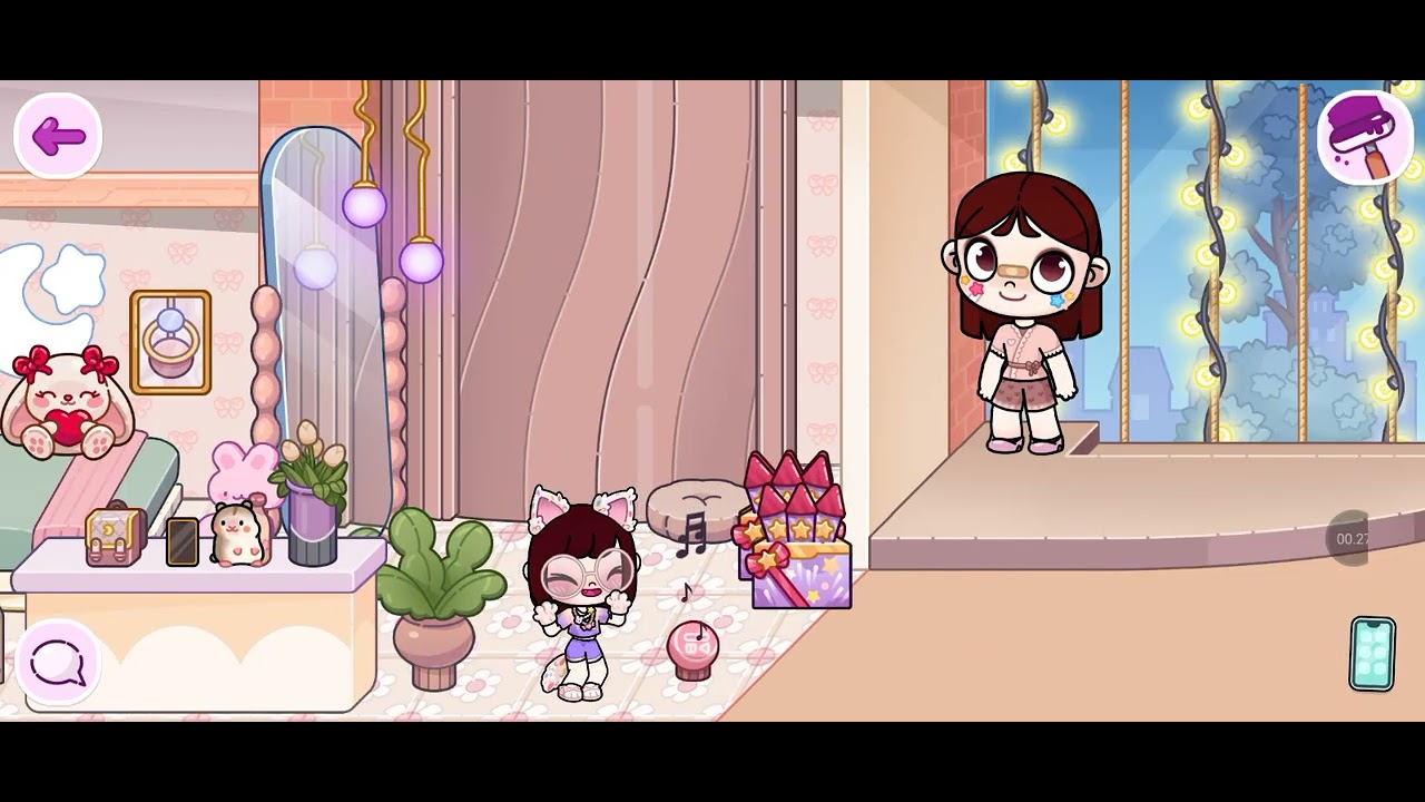 Aku sama mama heyren