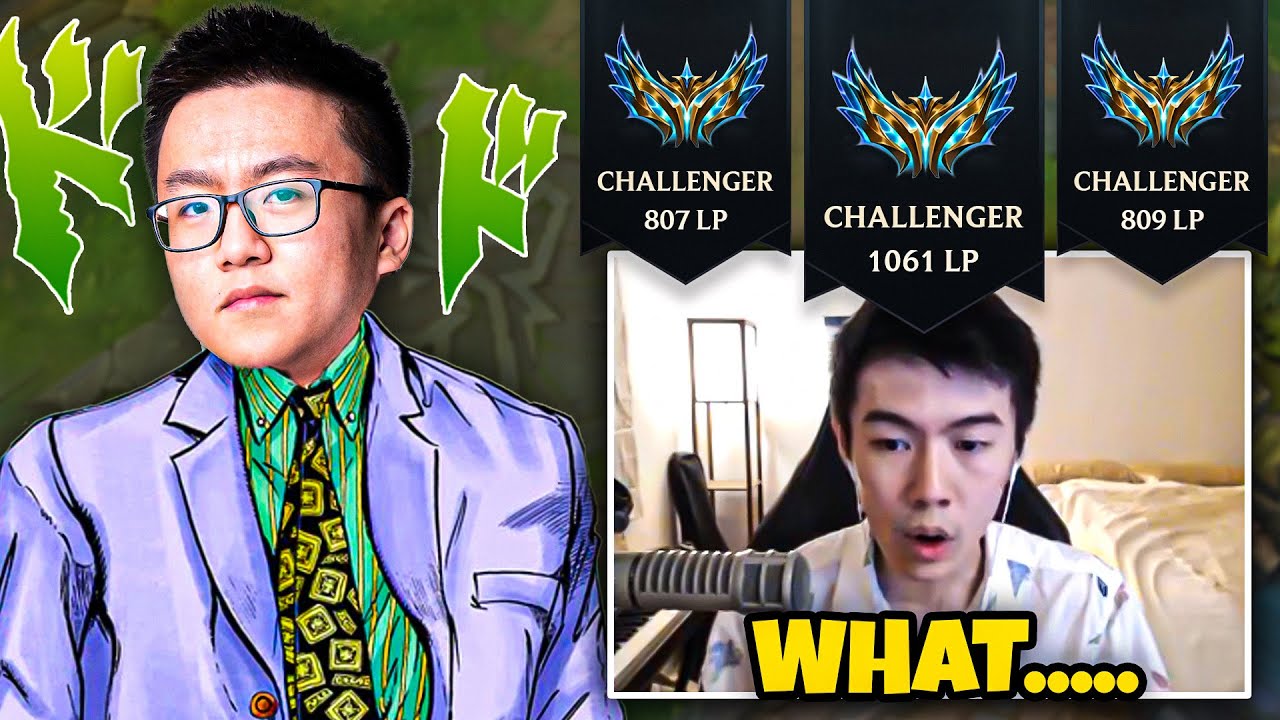 1000LP Triple Challenger Streamer Reacts to my Leblanc *SPEECHLESS*