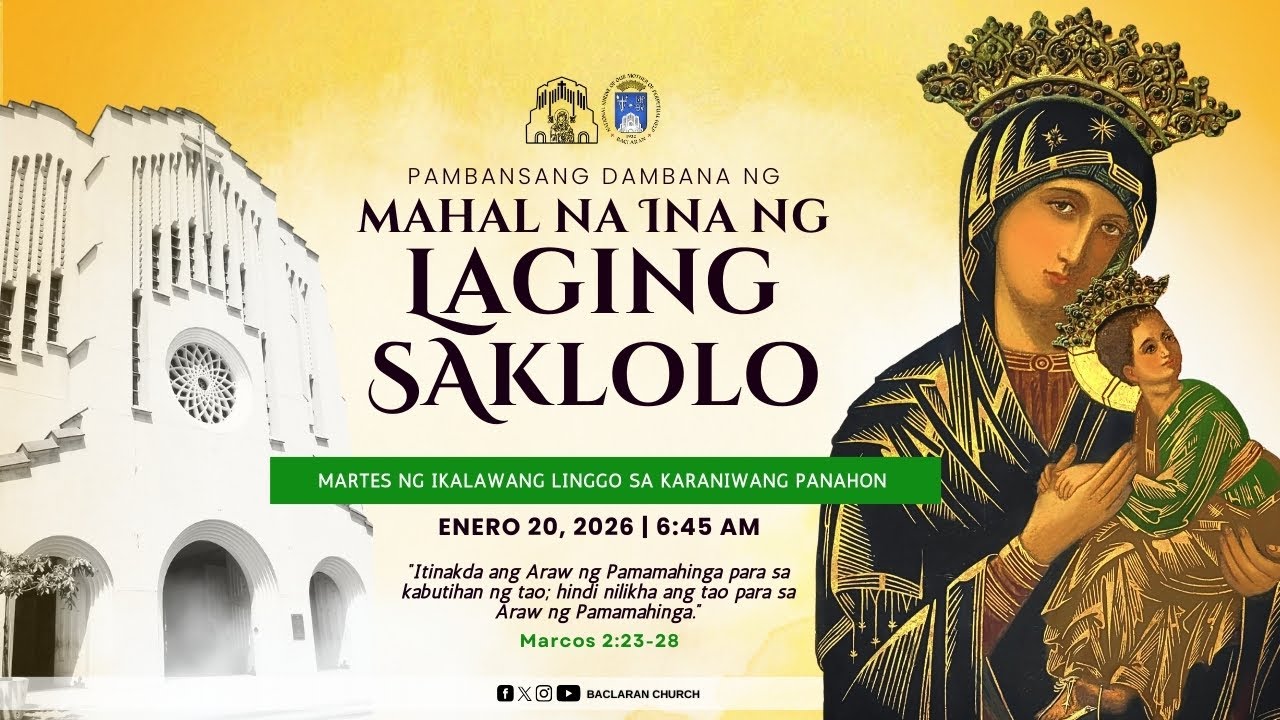 Baclaran Church: Martes ng Ikalawang Linggo sa Karaniwang Panahon
