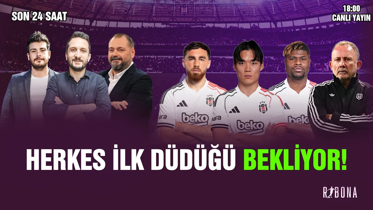 BEŞİKTAŞ, GALATASARAY DERBİSİNE HAZIR! ÜMRANİYE’DE SON HAZIRLIKLAR!