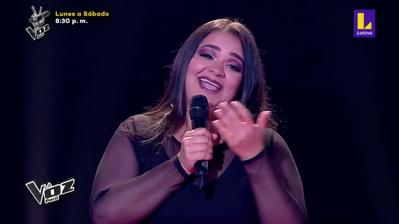 Gabriela Balbás sorprendió a los entrenadores con su voz - La Voz Perú