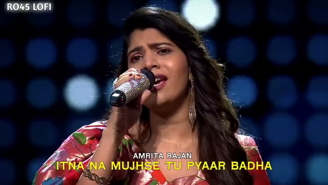 Itna na mujhshe tu pyaar badha🫀🫵🥀.....amrita #viralvideo #lovesong #trendingvideo 