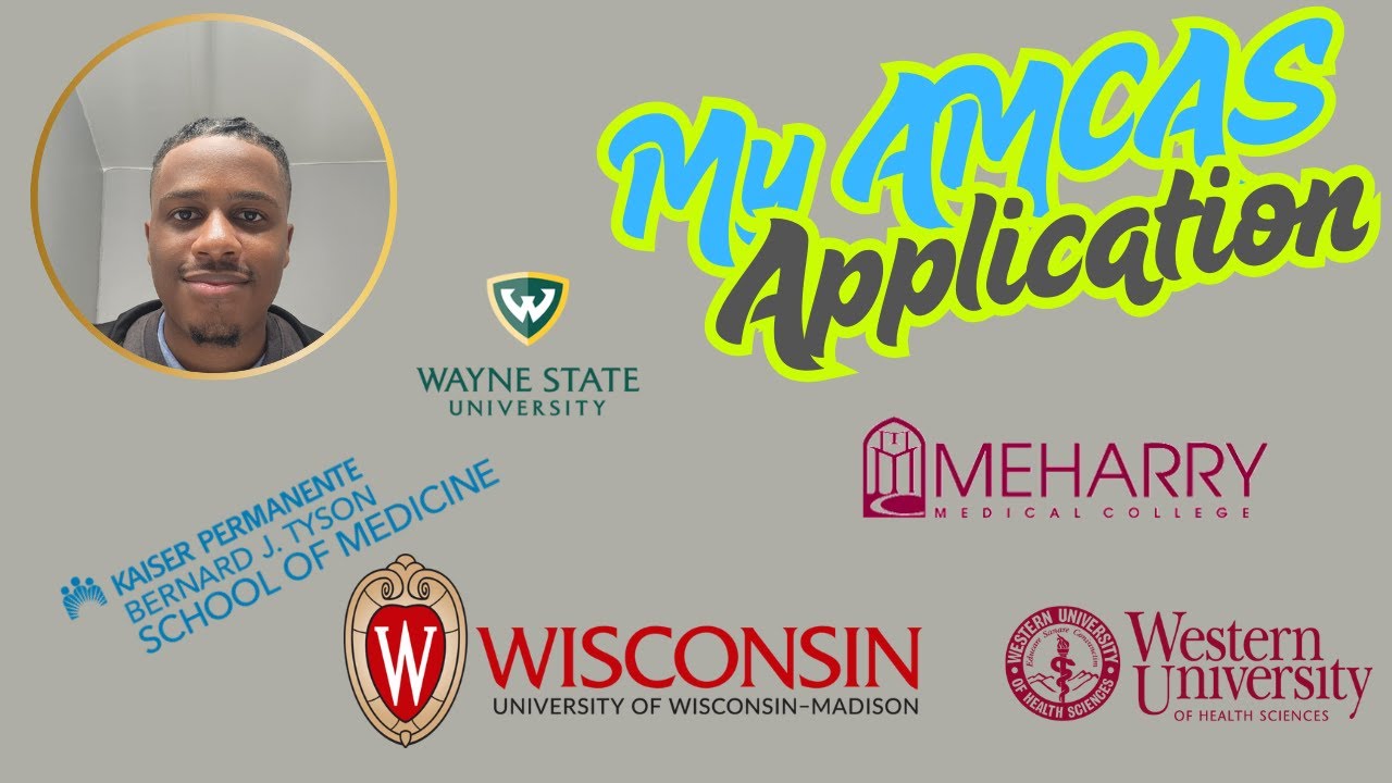 PreMed Playbook Episode 1 - About Me/My Application (AMCAS & ACCOMAS)