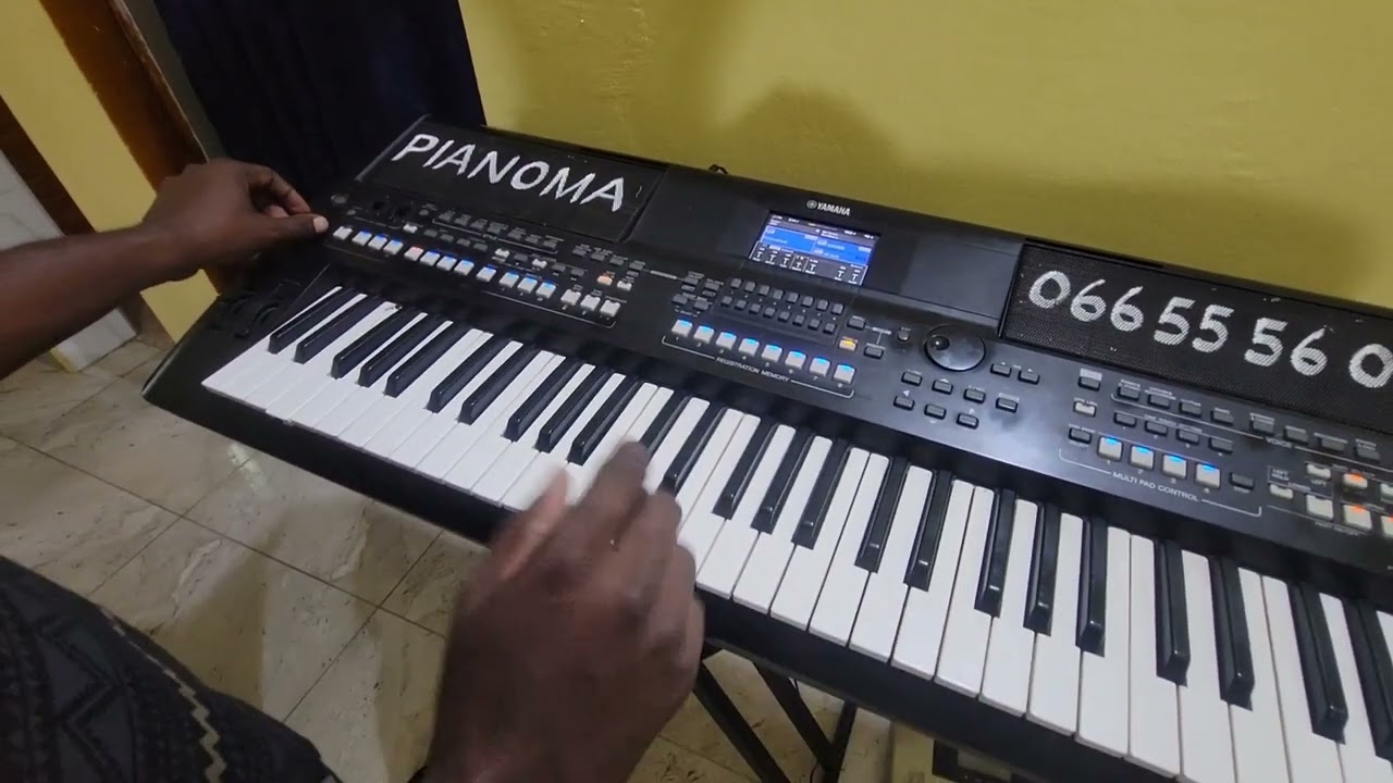 LES 2 VOICES QUE J'UTILISE POUR JOUER LA KOMPA SUR YAMAHA SX600